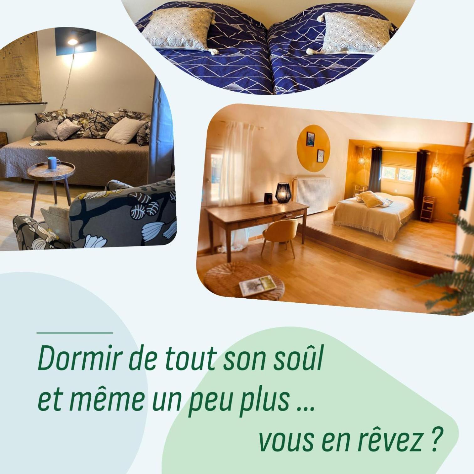 Bed and Breakfast Le Repaire De La Reveuse Saint-Frajou Exteriér fotografie